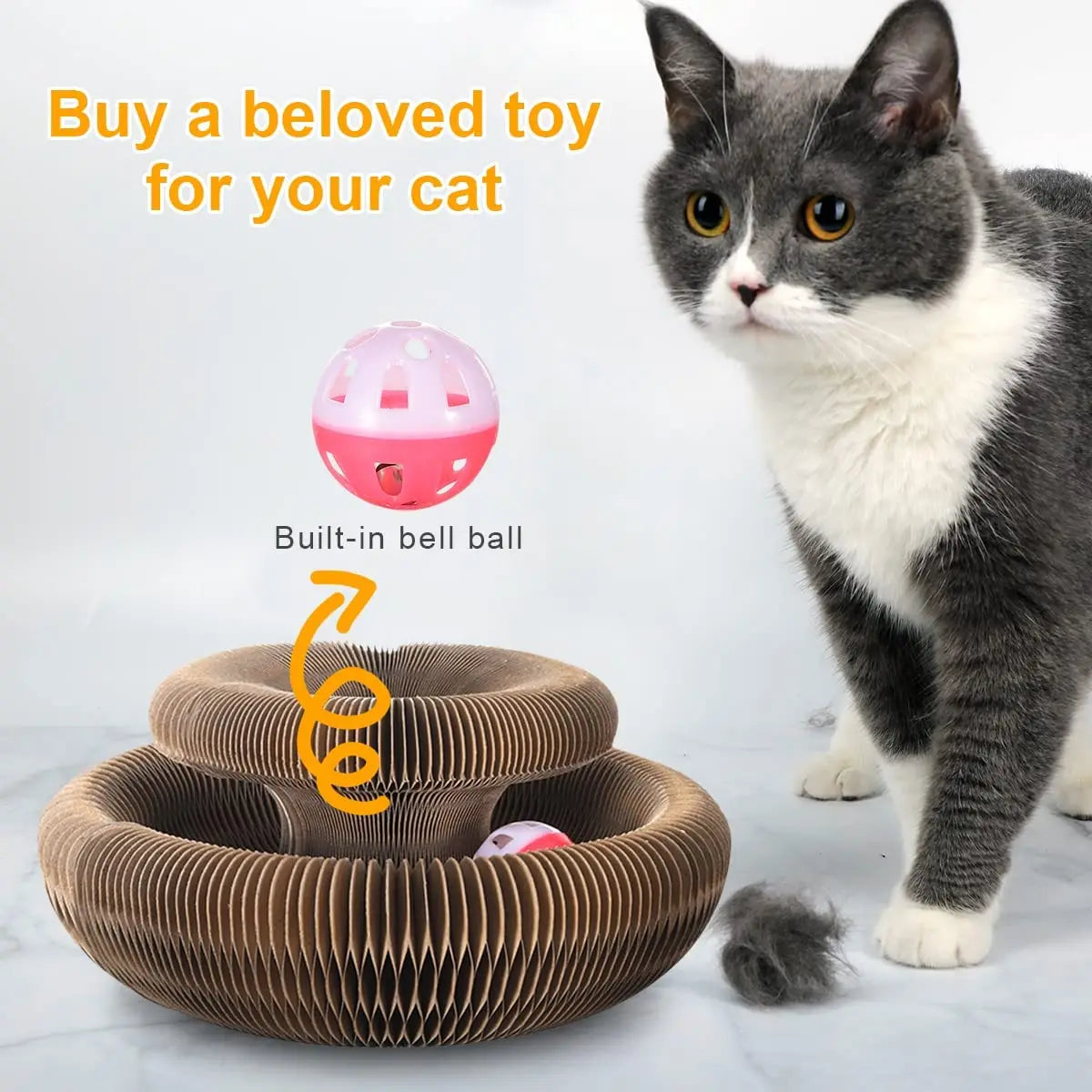 Round Cat Scratch Board