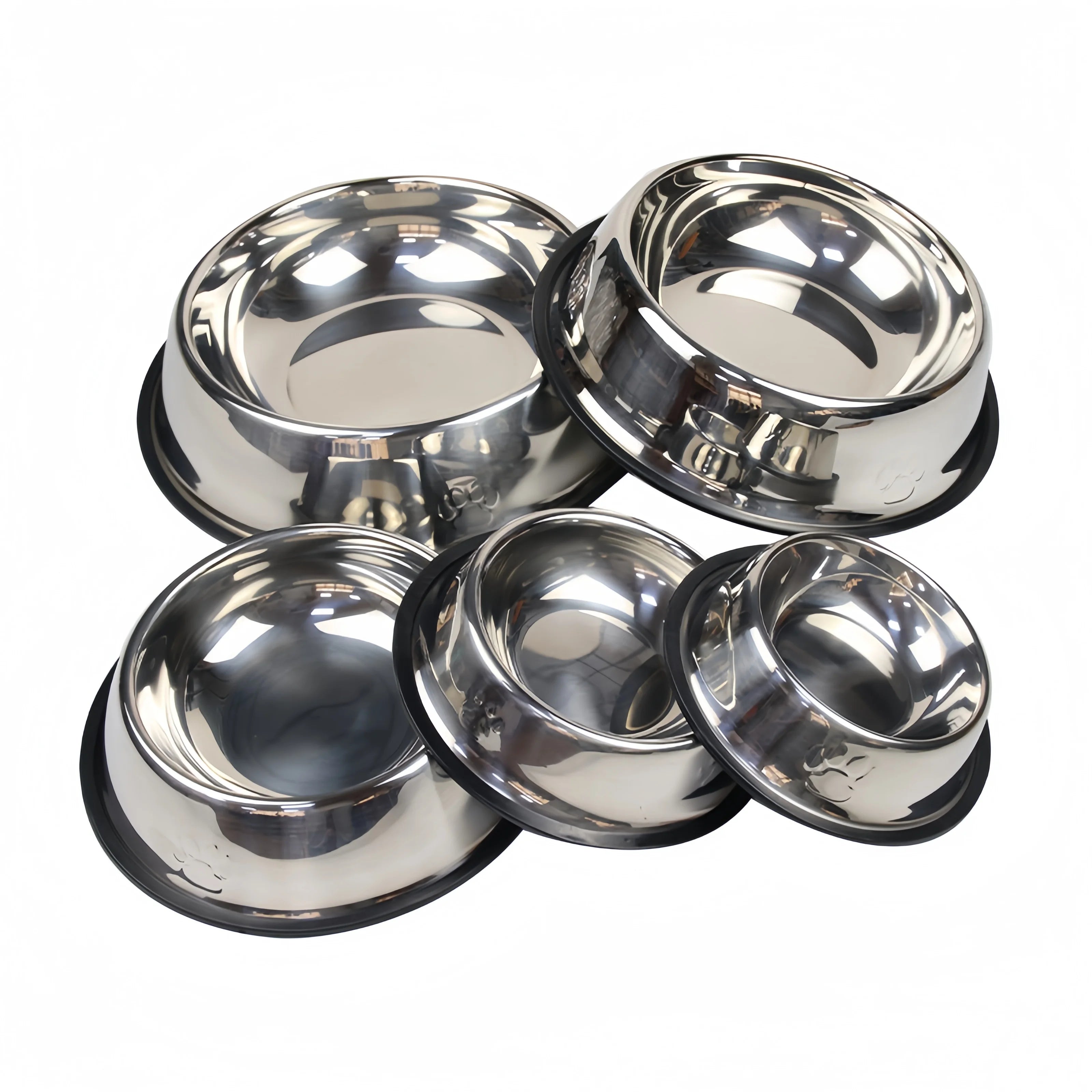 Pet Stainless Steel Feeding Bowl