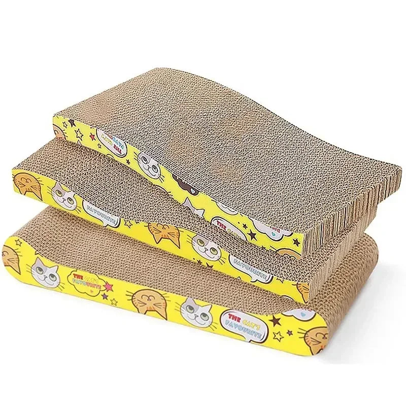 Cat Scratching Cardboard
