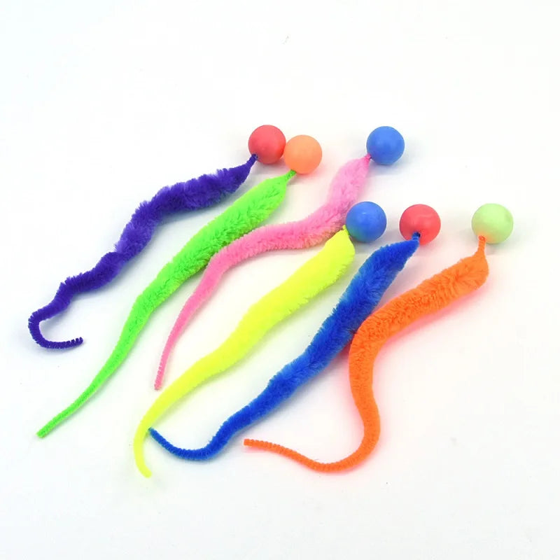 Colorful Bouncing Ball Cat Teaser