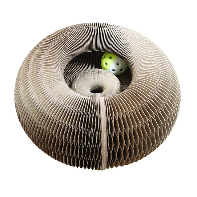 Round Cat Scratch Board