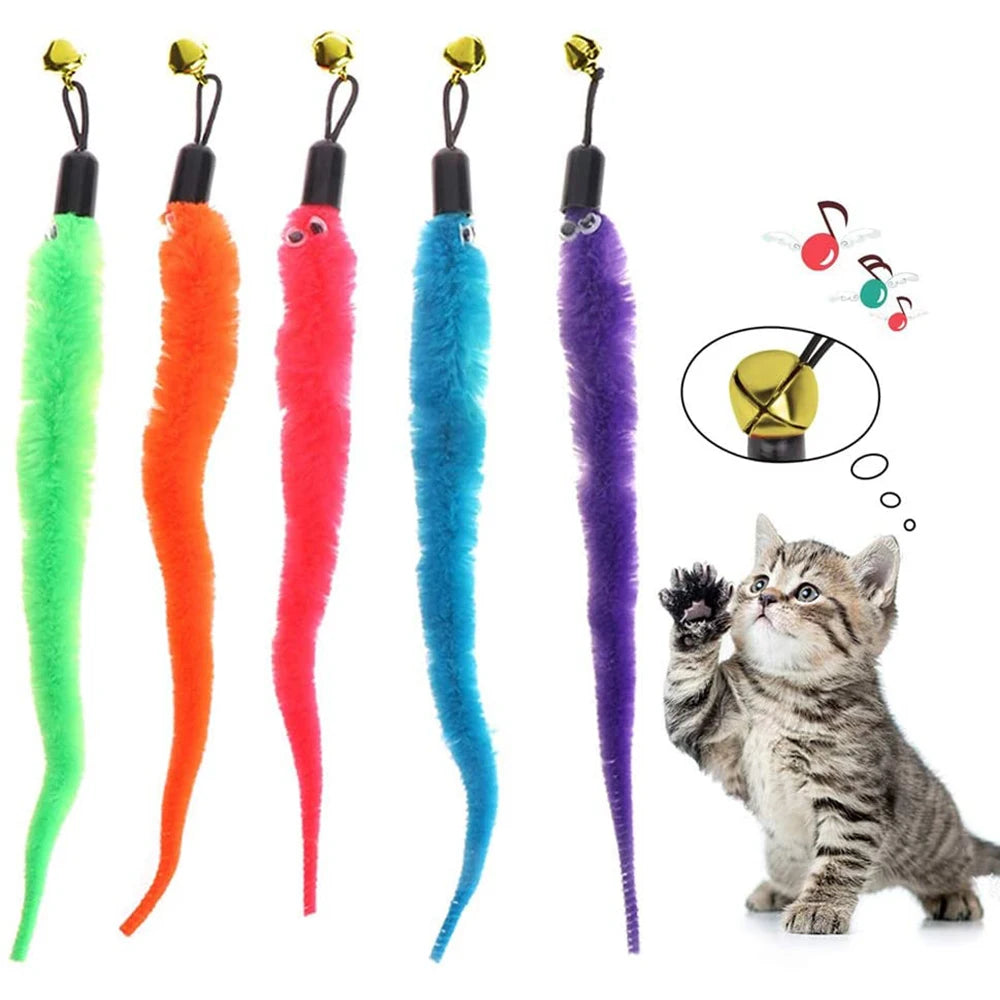 Worms Head Funny Cat Stick