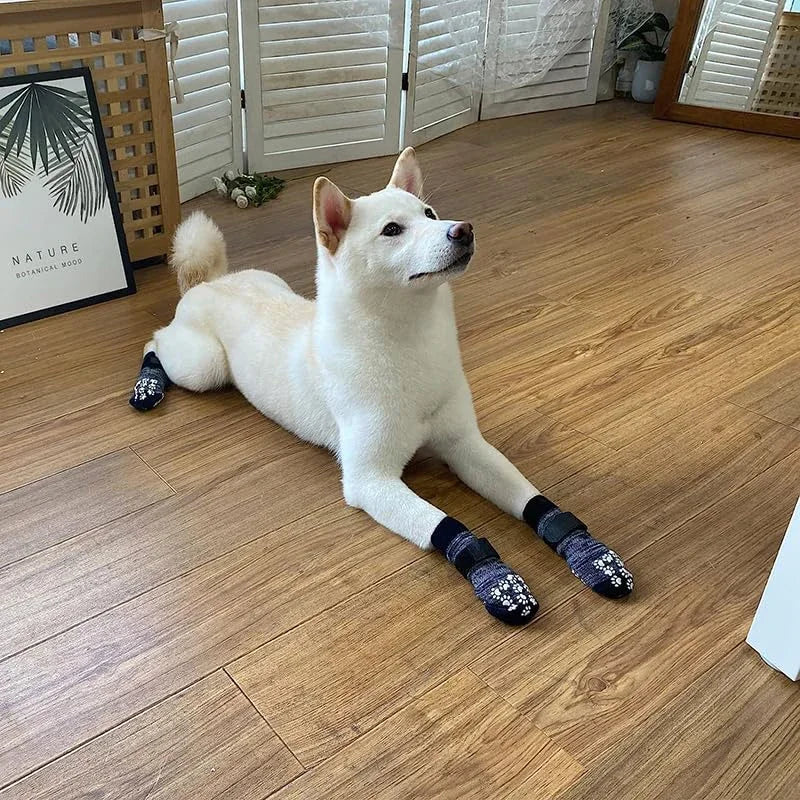 Anti-Slip Dog Socks 4pcs Paw Protector
