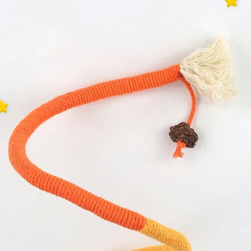 Cat Chew Toys - Interactive Molar Cotton Rope