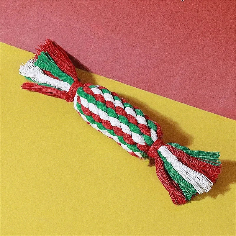 Christmas Dog Squeakey Chew Toys