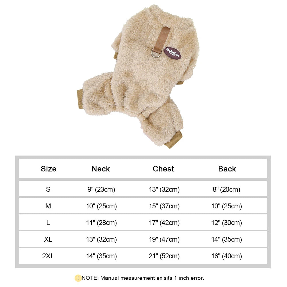 Soft Fleece Dog Clothes