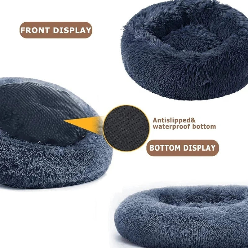 Super Soft Pet Donut Bed