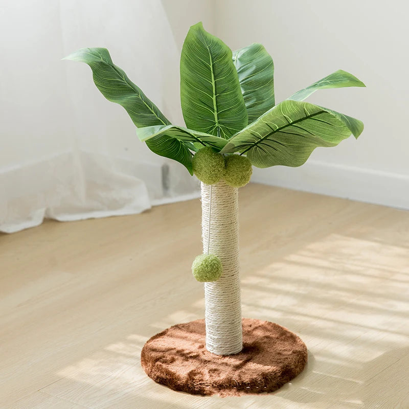 Cat Scratching Post with Hanging Balls