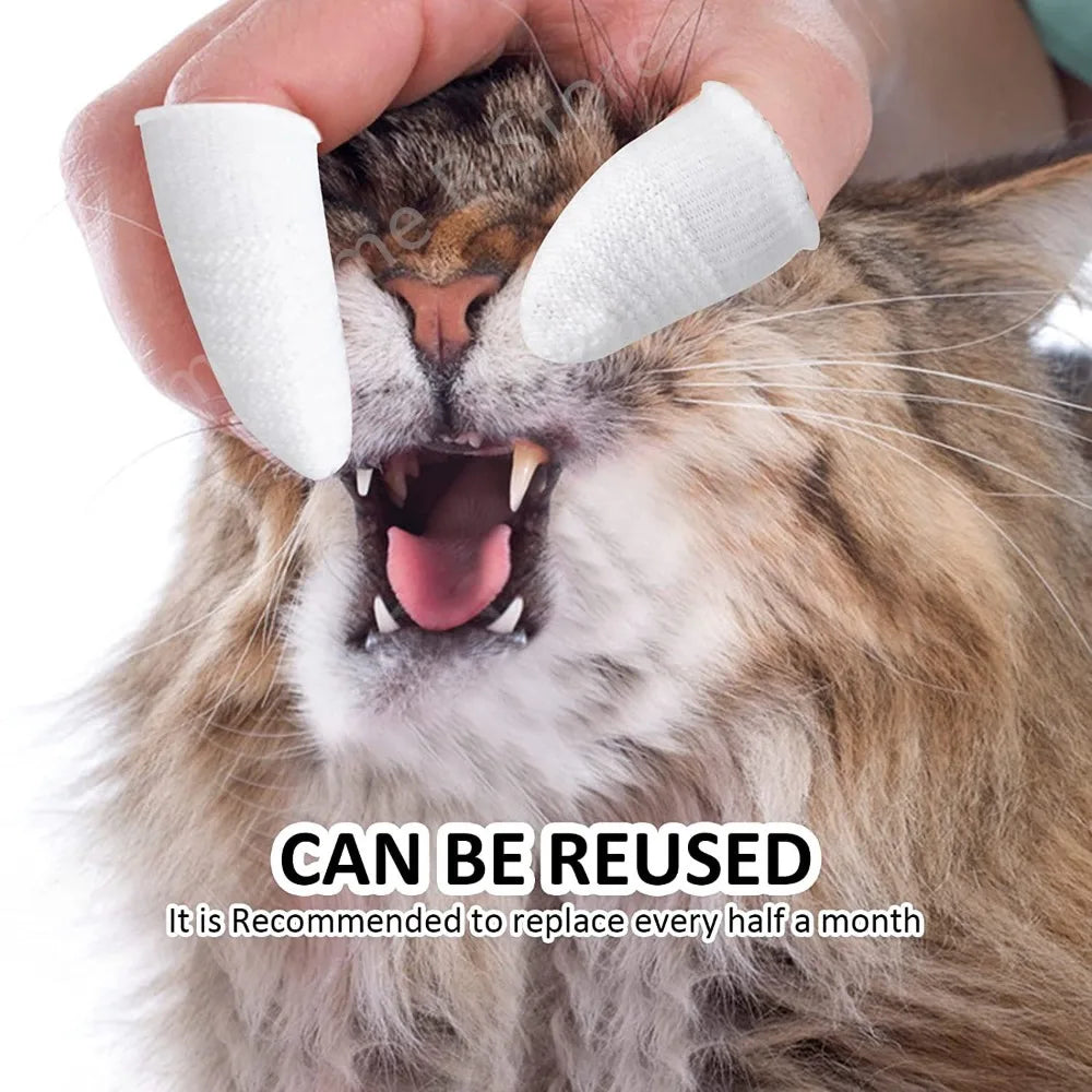 Pet Two-finger Brushing Finger