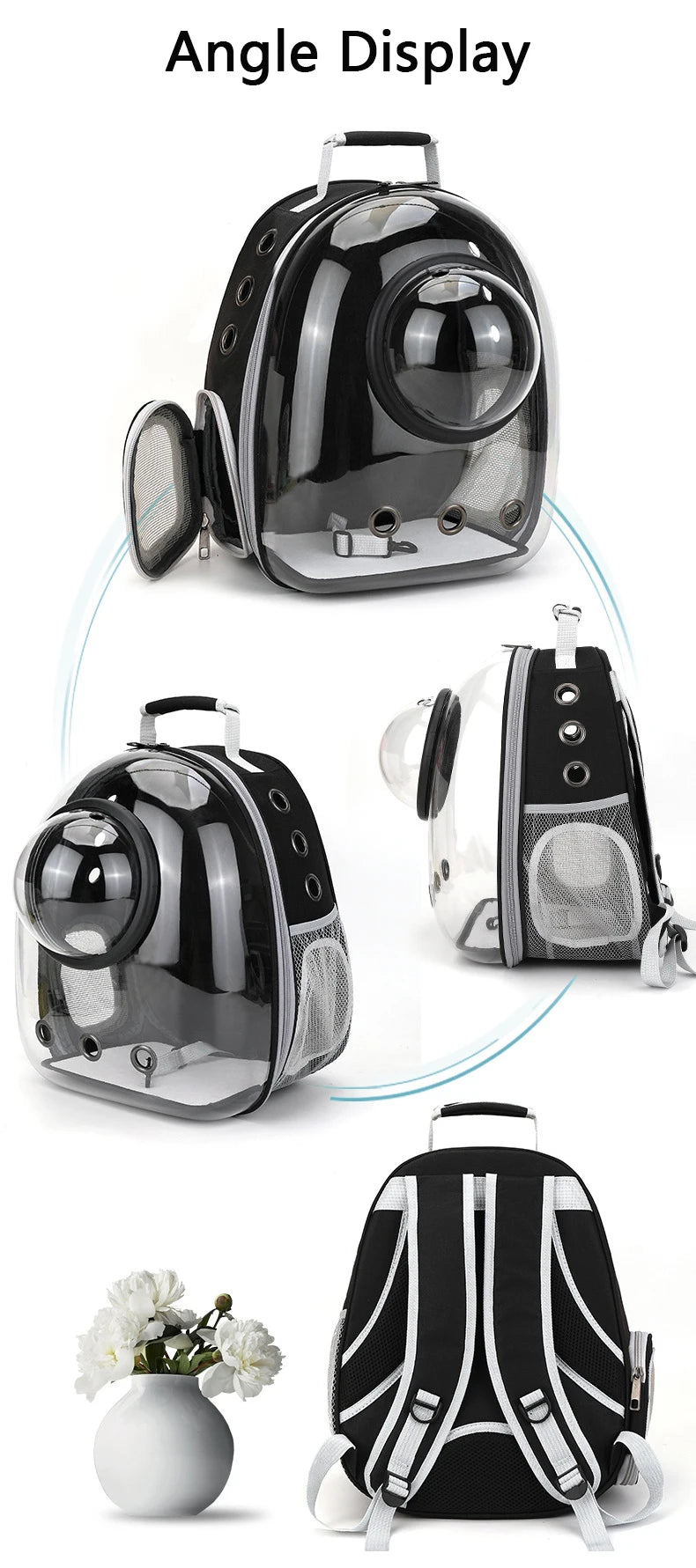 Pet Transparent Backpack