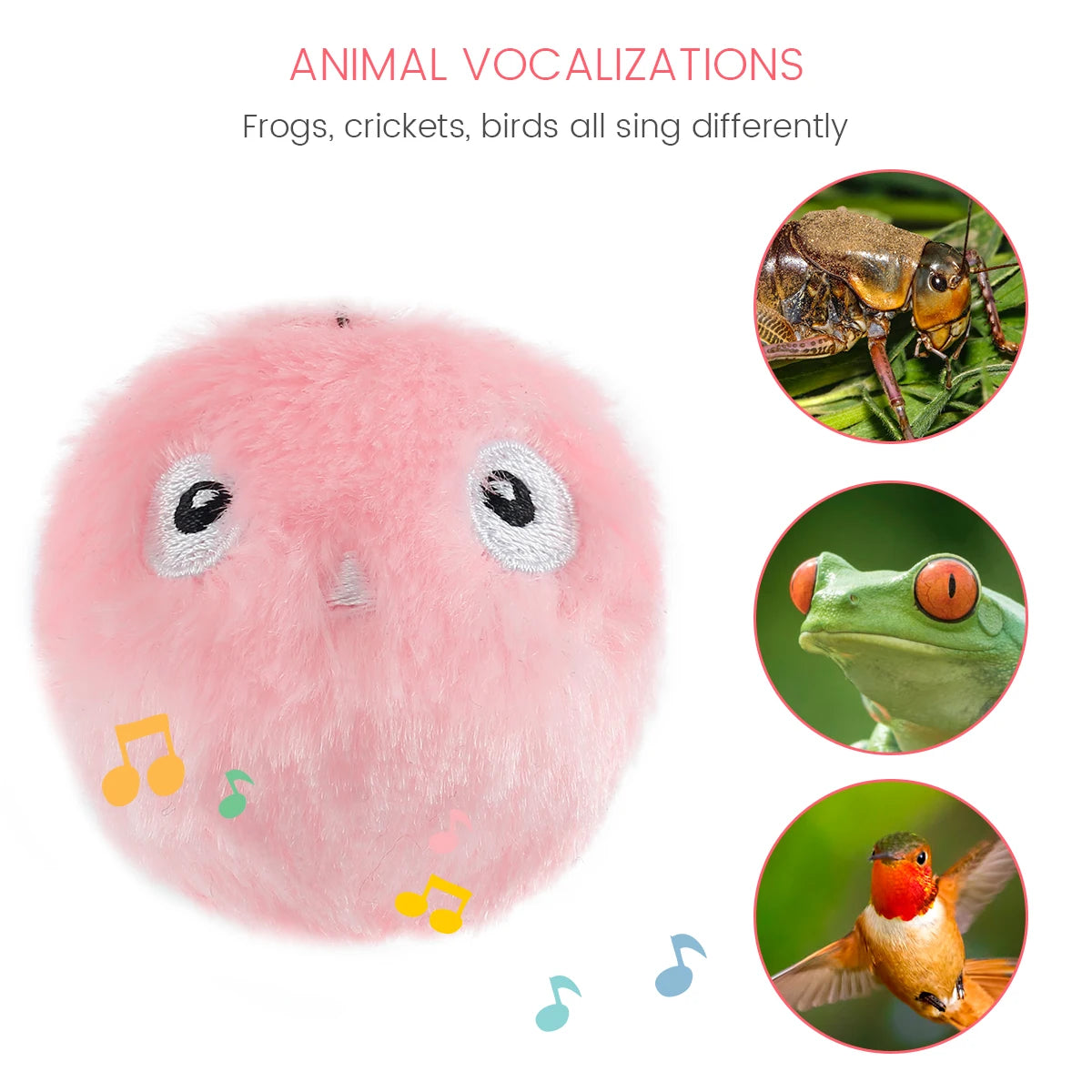 Smart Cat Toys - Faux Fur Ball