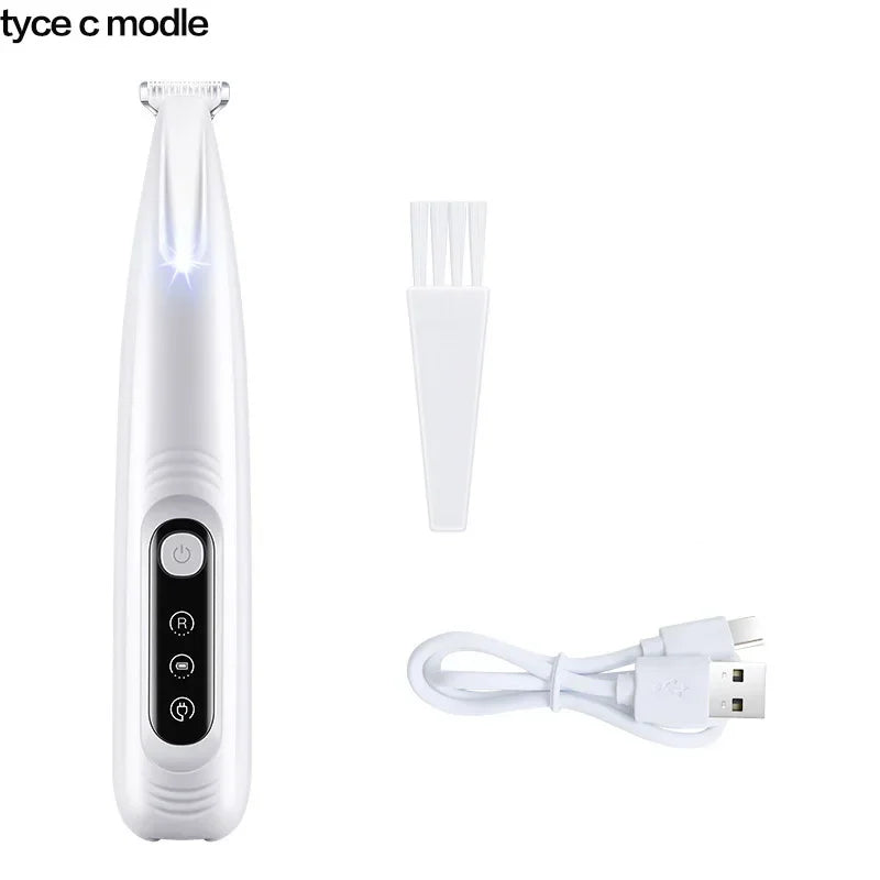 Dog Paw Trimmer with LED Light