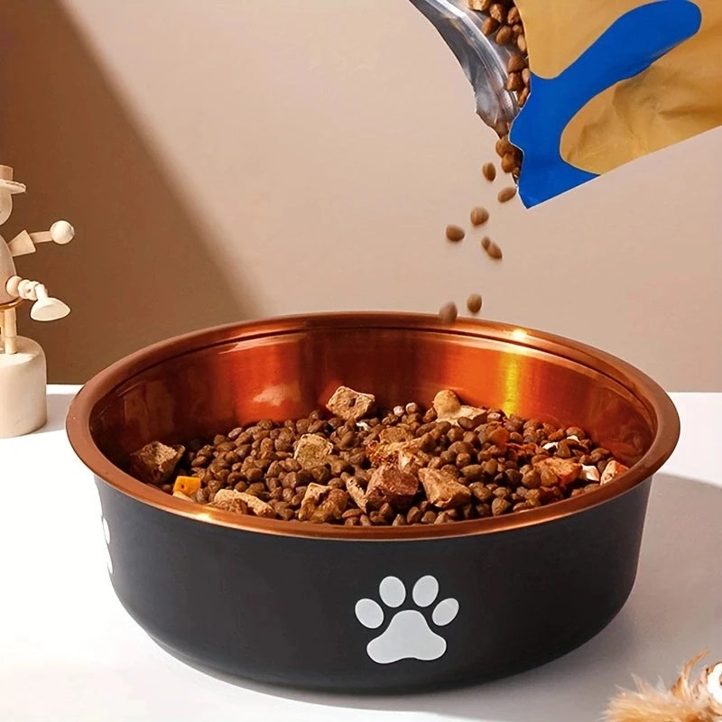 Anti-Slip Dog Bowls - Stainless Steel