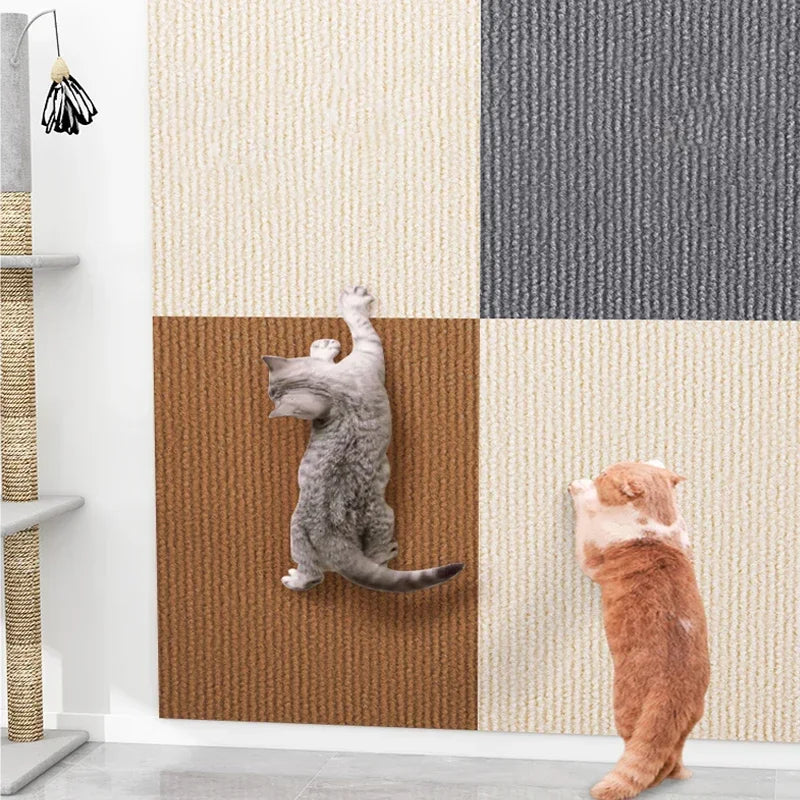 Self-Adhesive Carpet - Cats Scratch Wall