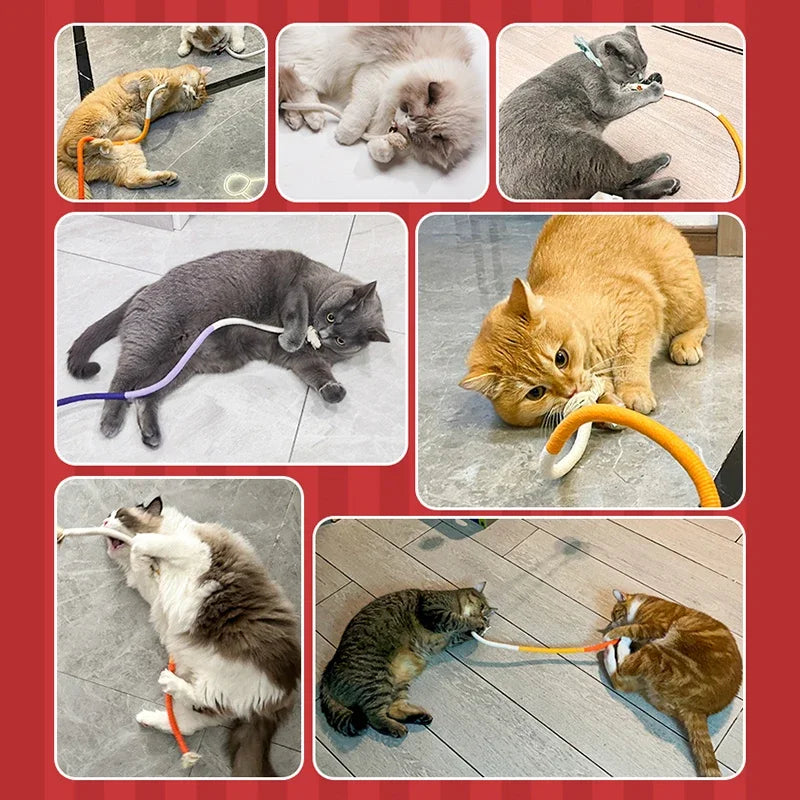 Cat Chew Toys - Interactive Molar Cotton Rope