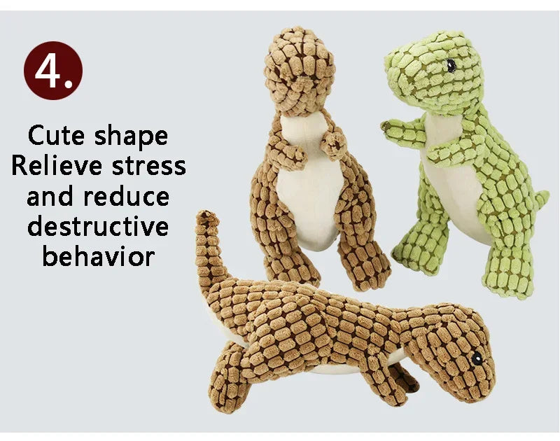 Dog Chew Dinosaur Shape Toys