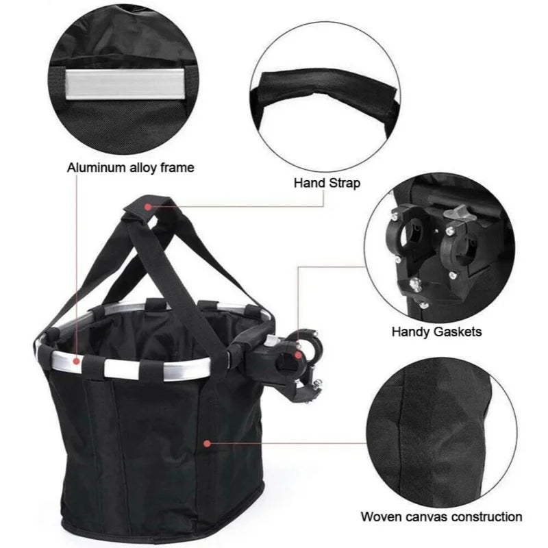 Bicycle Front Basket - Detachable