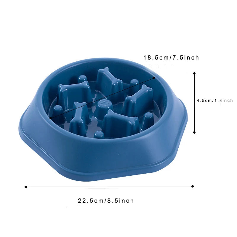 Slow Feeding Dog Bowl
