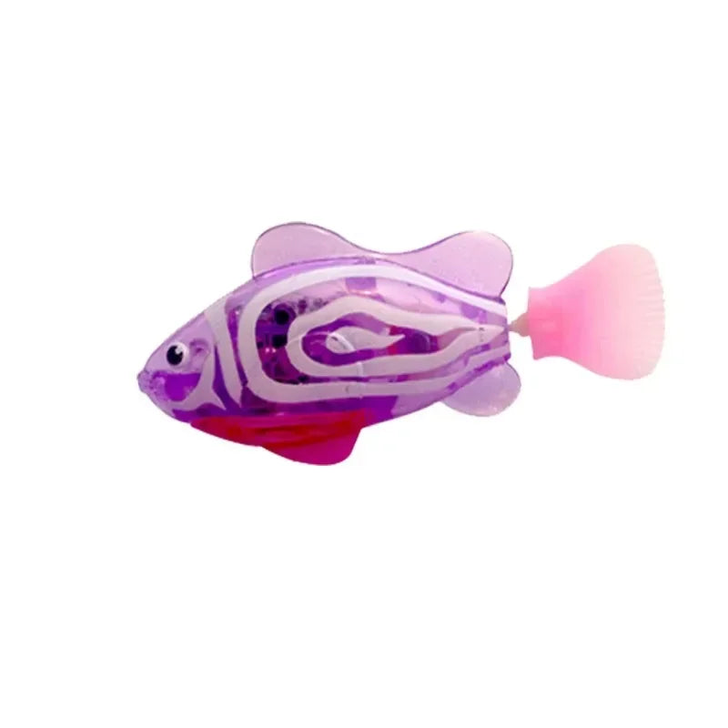 Cat Toy LED Swimming Robot Fish