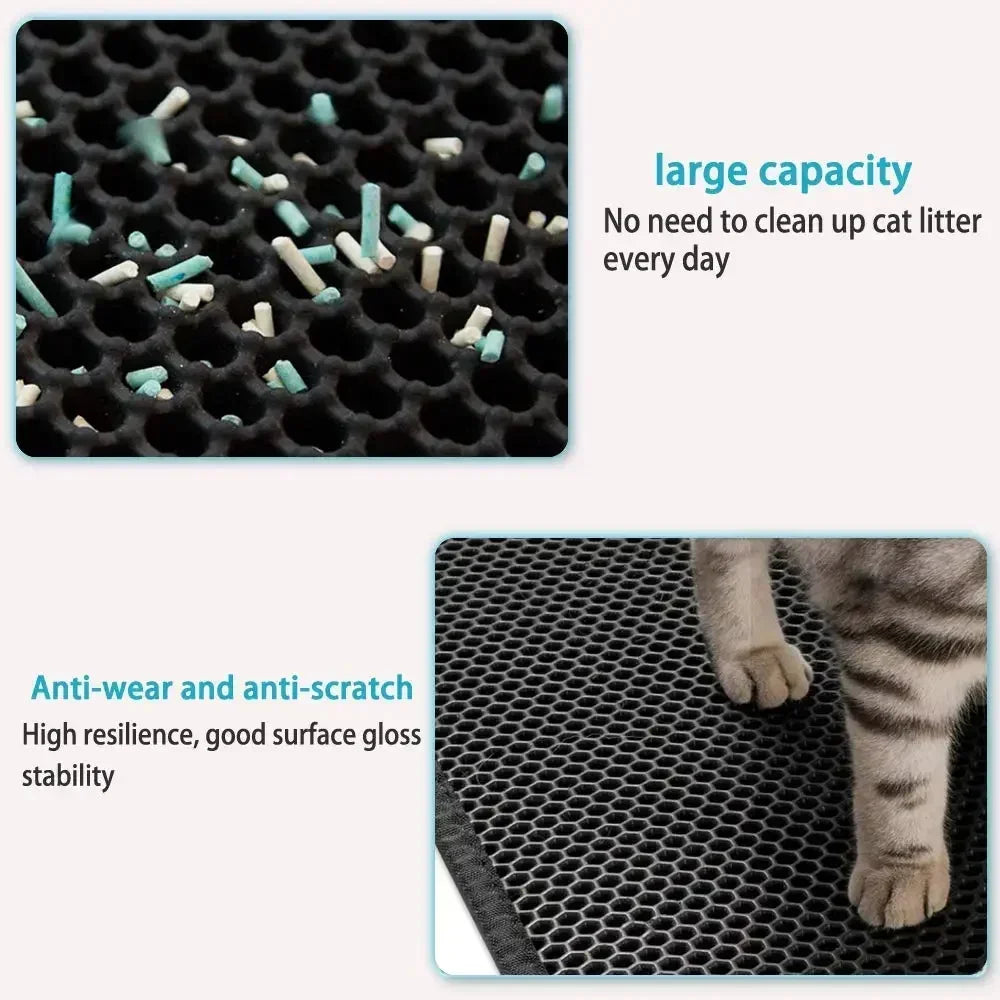 Cat Litter Mat - Waterproof Double Layer