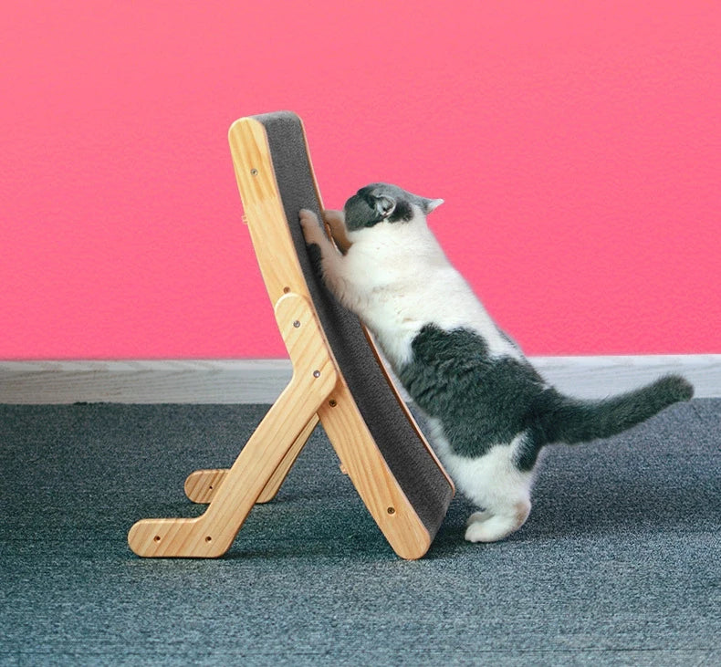 Cat Scratcher Board Wooden Frame