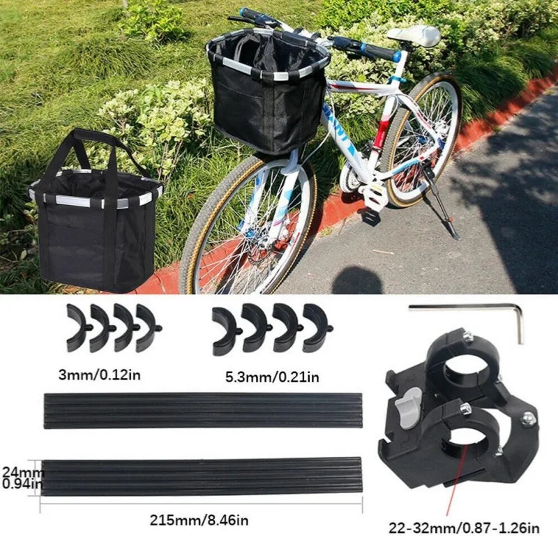 Bicycle Front Basket - Detachable