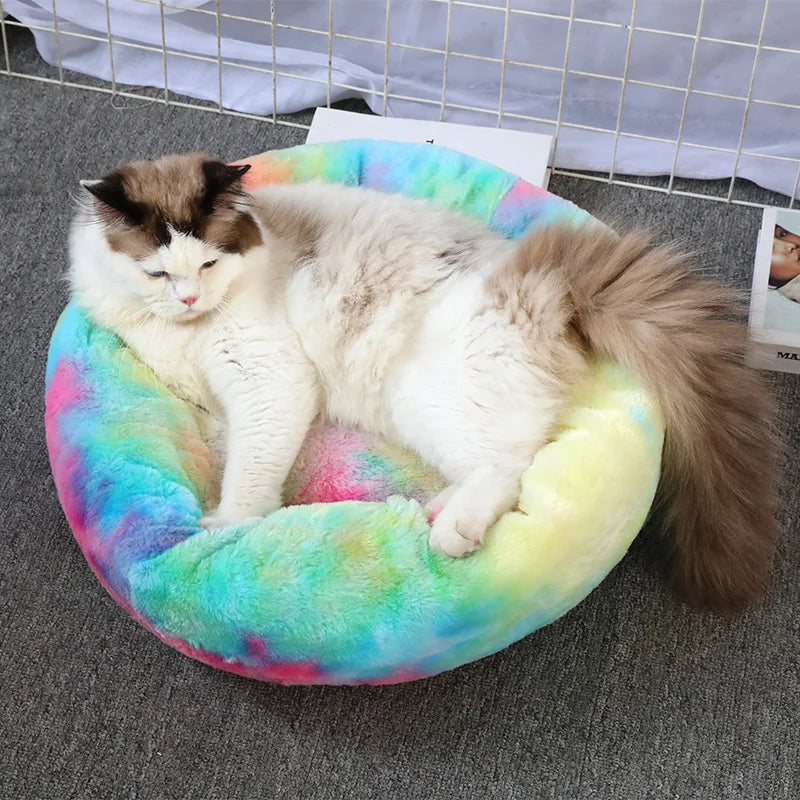 Super Soft Pet Donut Bed
