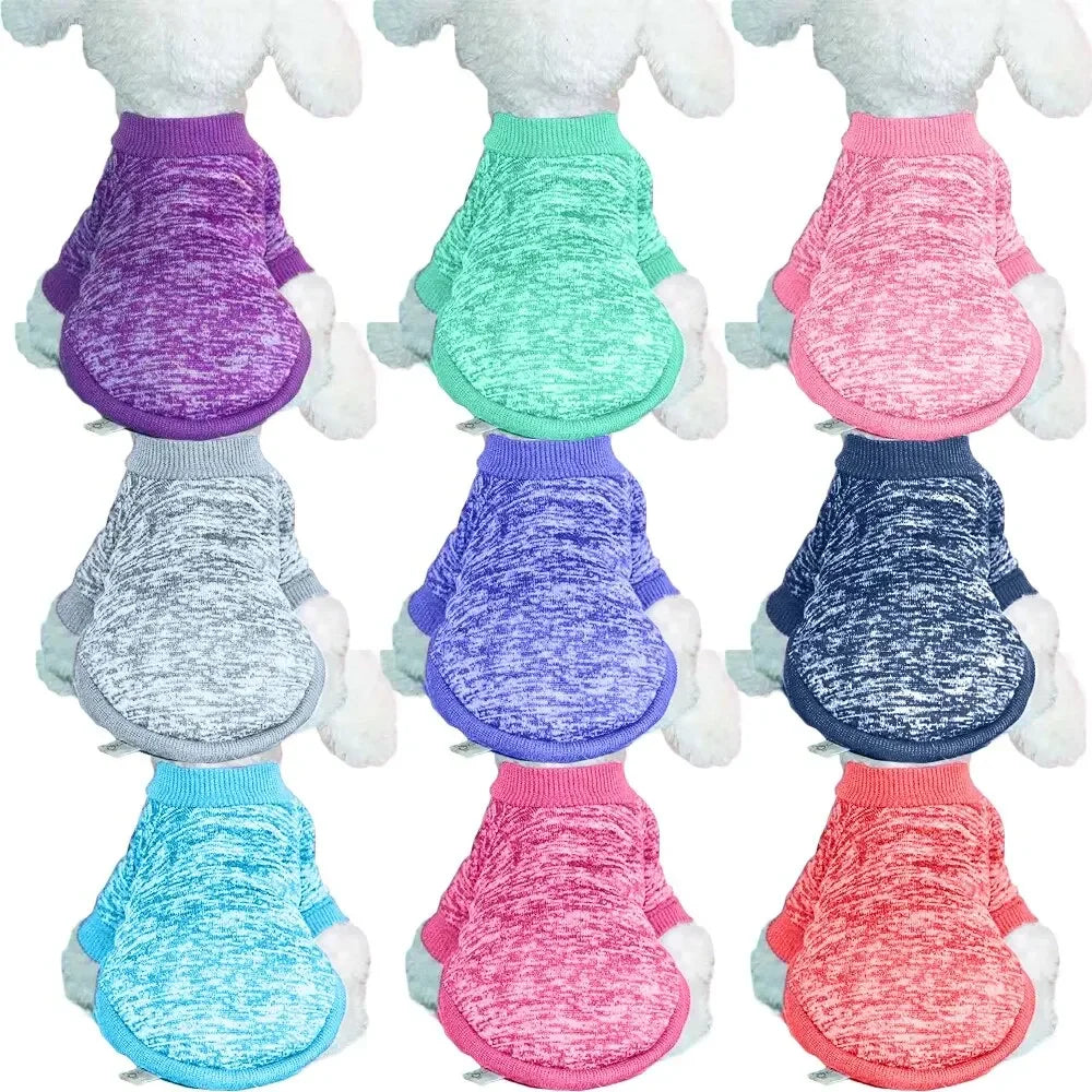 Dog Round Neck Warm Clothes