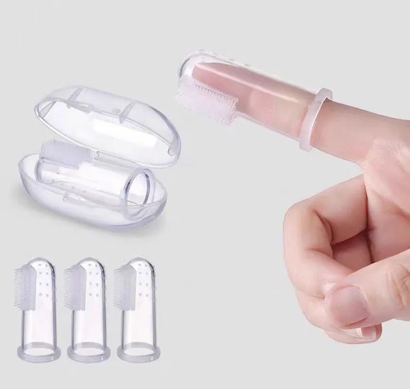 Soft Pet Finger Toothbrushes Dog