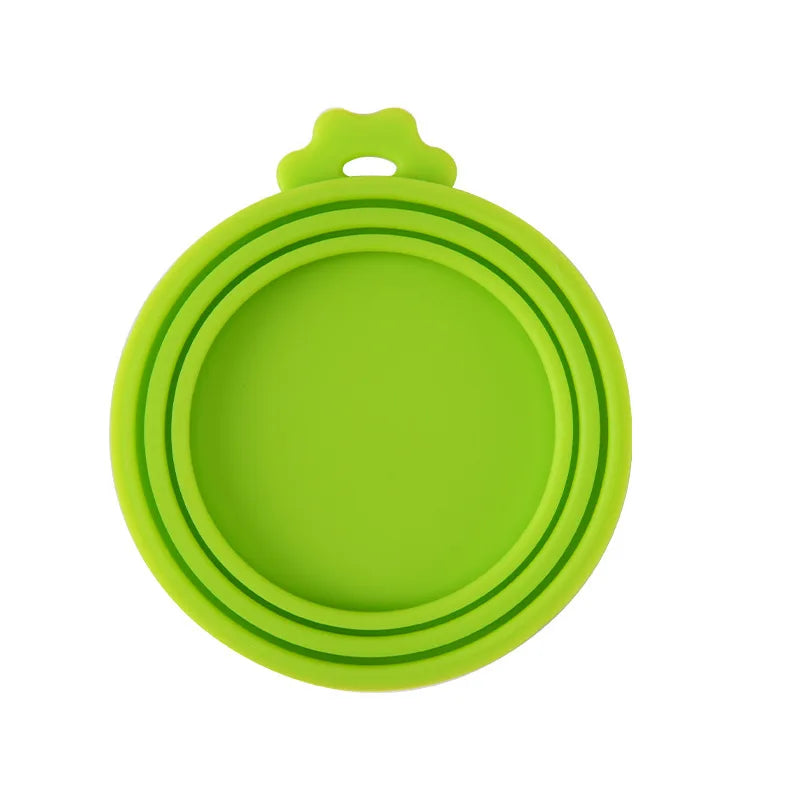 Reusable Pet Food Can Cover and Spoon