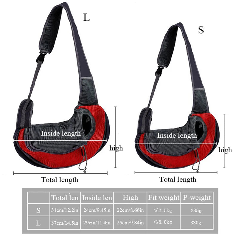 Breathable Mesh Pet Carrier