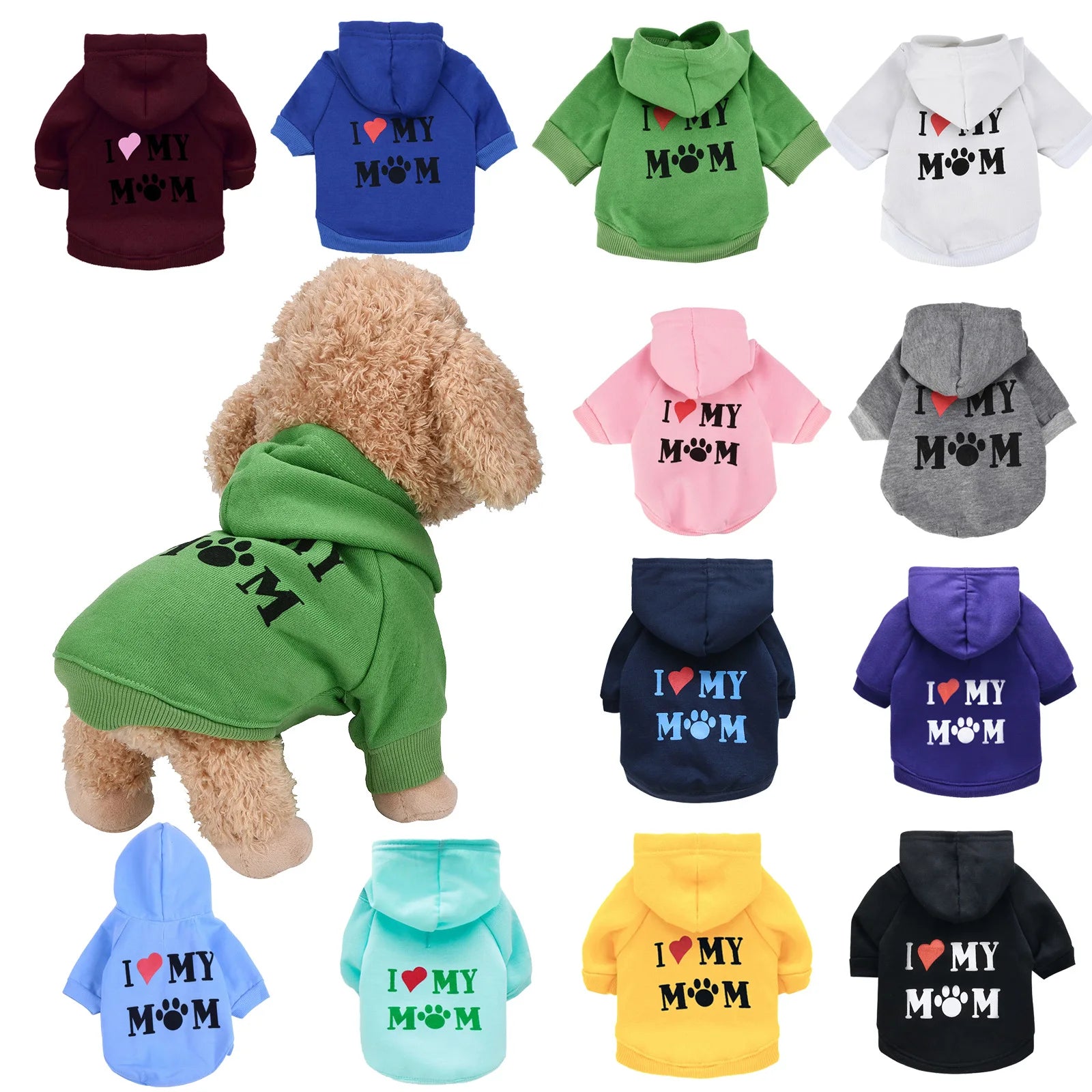 Pet Warm Hoodies
