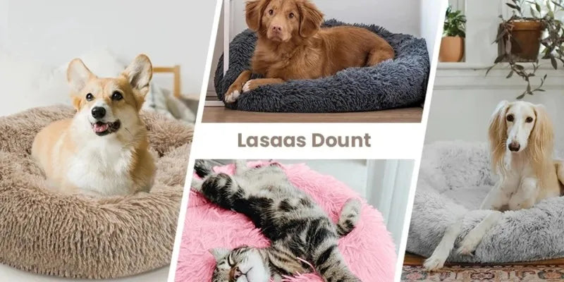 Super Soft Pet Donut Bed
