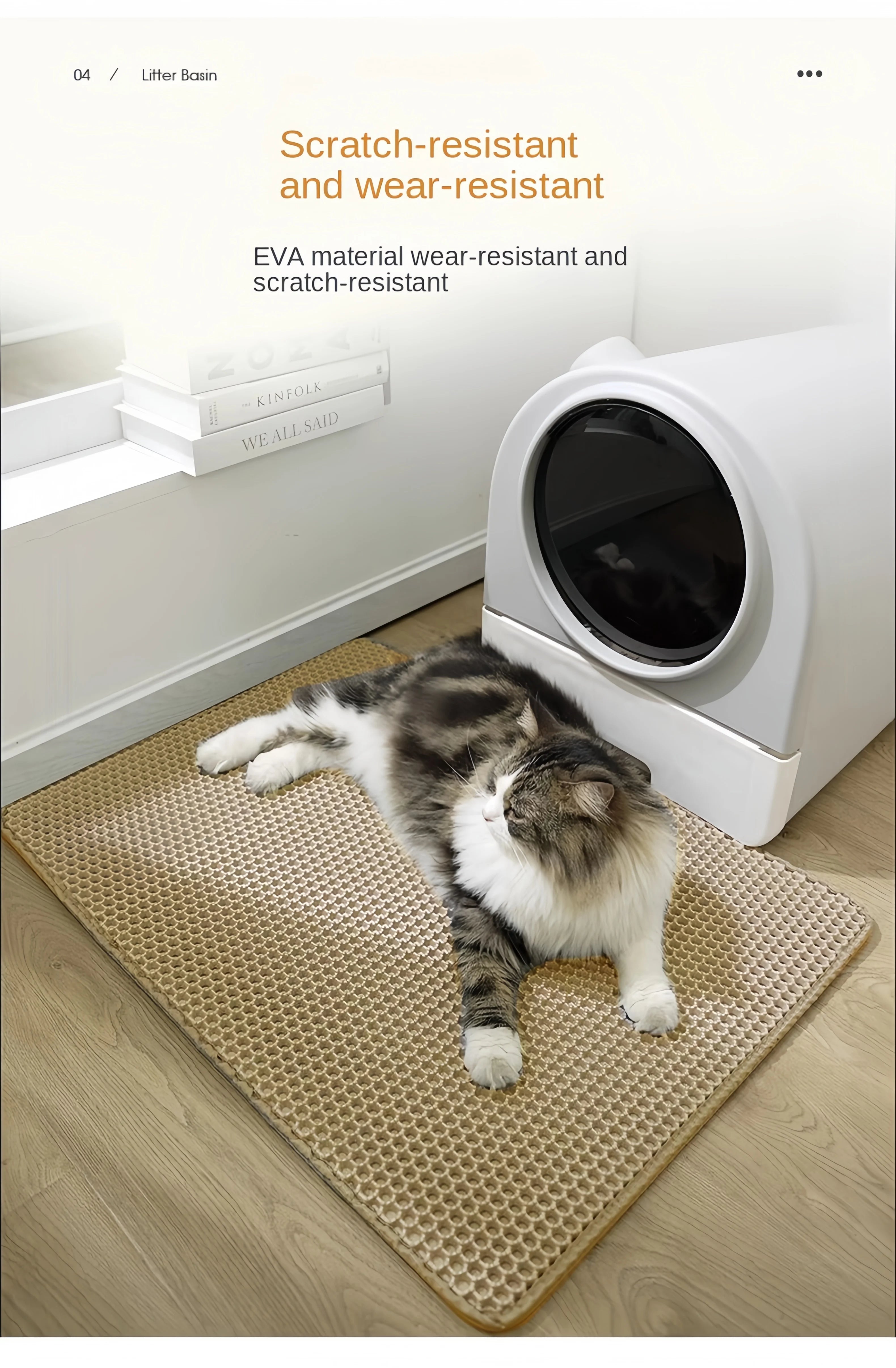 Cat Litter Mat - Waterproof Double Layer