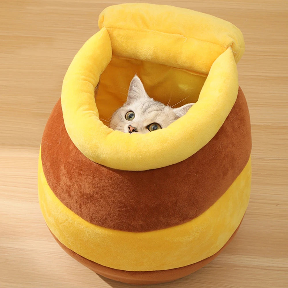 Cat Bed - Honey Jar Shape