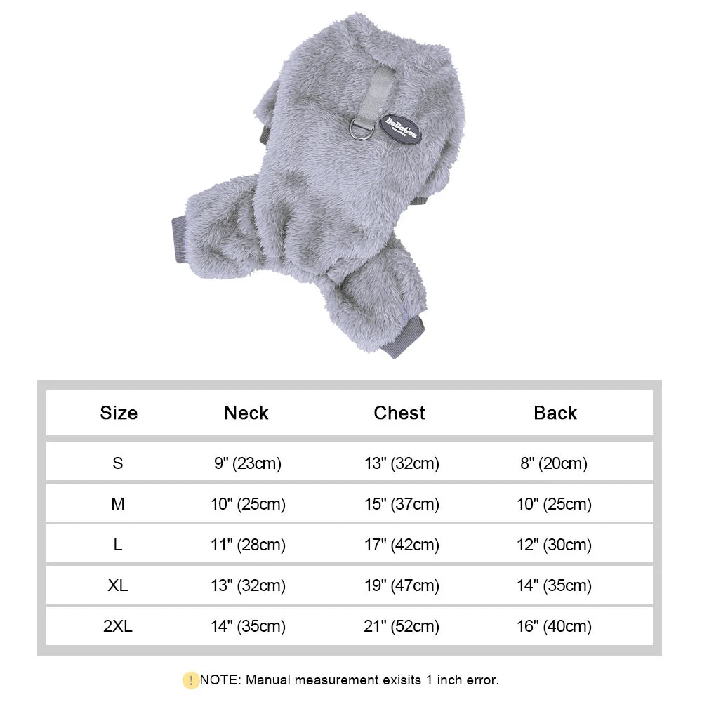 Soft Fleece Dog Clothes