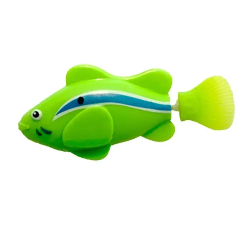 Cat Toy LED Swimming Robot Fish