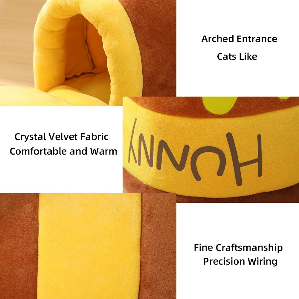 Cat Bed - Honey Jar Shape