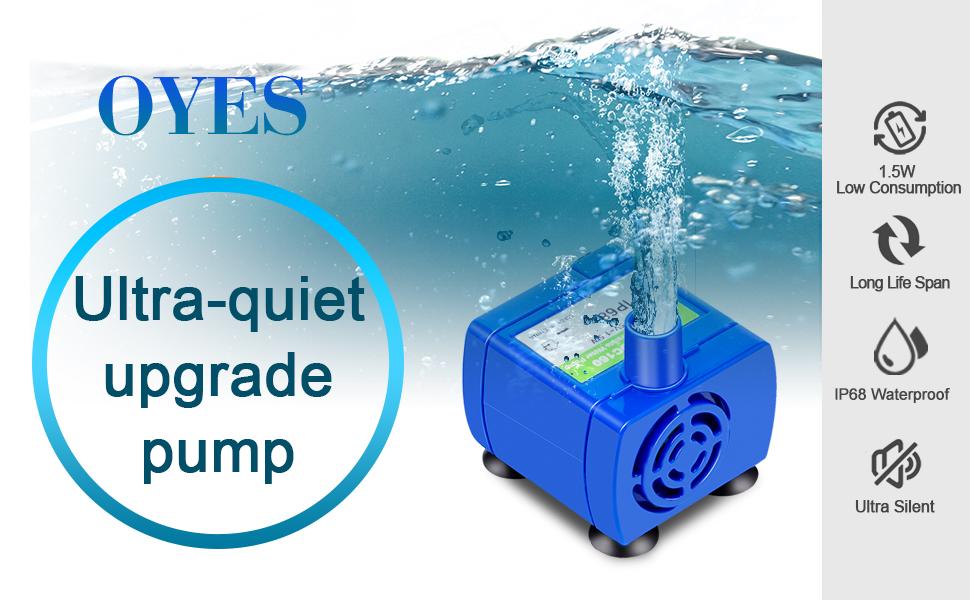 Pet Water Pump With LED Light